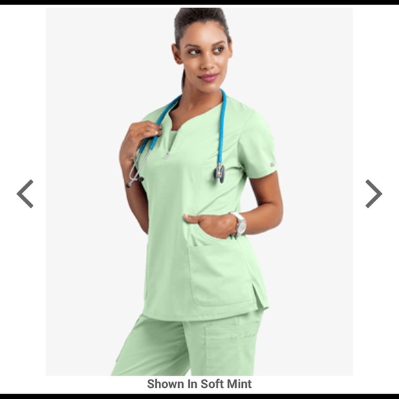 UA Scrubs Other Buttersoft Stretch Mint Green Scrub Top And Jogger